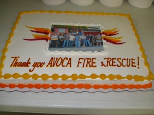 Thank You, Volunteer Firefighters